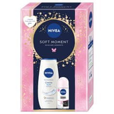 shumee Soft Moment sada sprchového gelu 250ml + roll-on antiperspirant 50ml