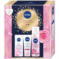 shumee Pink Chic set čistící pěna 150ml + výživný denní krém 50ml