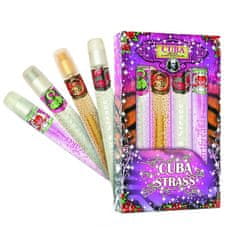 shumee Cuba Strass set Snake parfémovaná voda ve spreji 35ml + parfémovaná voda Tiger ve spreji 35ml + parfémovaná voda Zebra ve spreji 35ml + Heartbreaker parfémovaná voda ve spreji 35ml