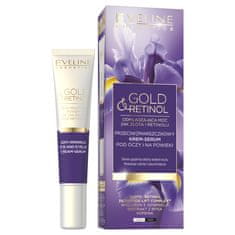 shumee Gold & Retinol krém-sérum proti vráskám na oči a víčka 20ml