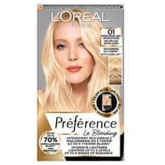 shumee Preference Le Blonding barva na vlasy 01 Very Very Light Natural Blonde