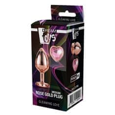 shumee Gleaming Love Rose Gold Plug Anal Plug Medium