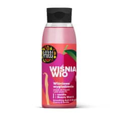 shumee Tutti Frutti vyhlazující koupelový a sprchový olej Třešeň a vanilka + Beauty Shot A 400 ml