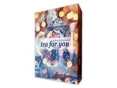 Růžová čajovna - PT Dárková kolekce Tea for You VÁNOČNÍ, 4x 50g čaje, sítko