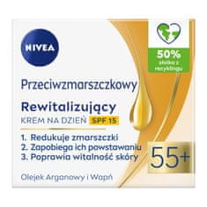 shumee Denní krém proti vráskám + Revitalizační krém SPF15 55+ 50ml