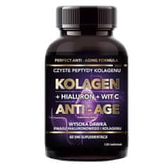 shumee Kolagen + Hyaluron + Vitamin C Anti-Age doplněk stravy 120 tablet