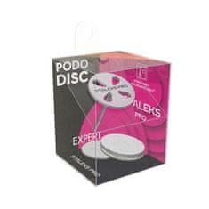 shumee PodoDisc Pro kovový pedikérský kotouč 27mm + sada výměnných nástavců 180 5 ks.