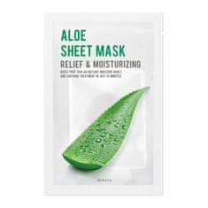 shumee Aloe Sheet Mask hydratační a zklidňující maska s aloe 22 ml