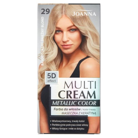 shumee Barva na vlasy Multi Cream Metallic Color 29 Very Light Snow Blonde