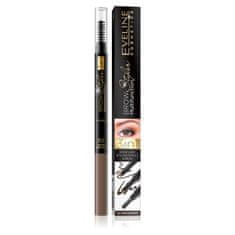 shumee Brow Styler Multifunkční tužka na obočí 3v1 02 Dark Brown