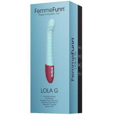 shumee Vibrátor Lola G Light Blue G-bod