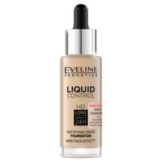 shumee Liquid Control HD matující make-up na obličej s niacinamidem 015 Light Vanilla 32 ml