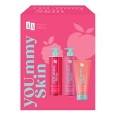 shumee YOU.mmy Skin set sprchový gel 400ml + tělový krém 400ml + tělový peeling 200ml