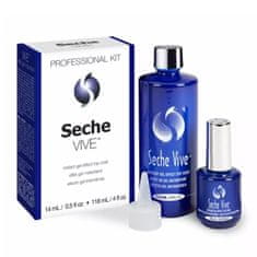 shumee Vive Instant Gel Effect Top Coat rychleschnoucí tužidlo laku 118ml + 14ml