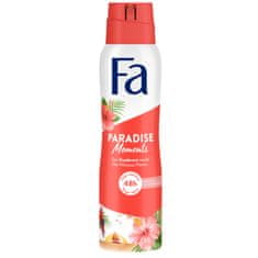 shumee Paradise Moments deodorant ve spreji s vůní květu ibišku 150ml