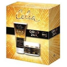 shumee De Luxe Gold 24K sada luxusního krému proti vráskám 60+ 50ml + luxusní krém na ruce a nehty 80ml