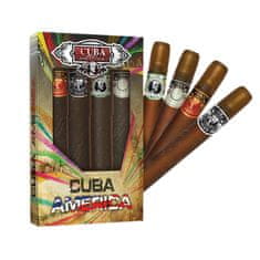 shumee Cuba America set Černá toaletní voda ve spreji 35ml + Zelená toaletní voda ve spreji 35ml + Hnědá toaletní voda ve spreji 35ml + Šedá toaletní voda ve spreji 35ml