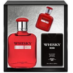 shumee Whisky Red set toaletní voda se sprejem 100ml + toaletní voda ve spreji 10ml + toaletní voda ve spreji 20ml