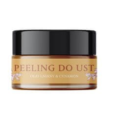 shumee Peeling na rty s lněným olejem &amp; skořice 15 ml