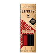 shumee Lipfinity Lip Color 24h dvoufázová rtěnka s dlouhotrvajícím efektem 135 Lavish Glamour 4,2ml