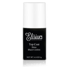 shumee Top Coat Lesklý top pro hybridní laky Black Confetti 9g