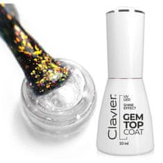 shumee Luxusní Gem Top Coat hybridní vrchní lak G04 Ruby 10ml