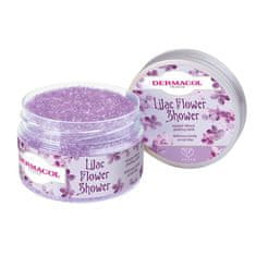 shumee Flower Shower Body Peeling Lilac tělový peeling 200g