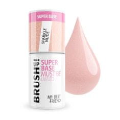 shumee Super Base Sparkle Nude hybridní báze na nehty 5g