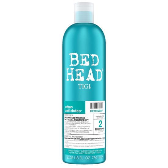 shumee Bed Head Urban Antidotes Recovery Conditioner kondicionér pro suché a poškozené vlasy 750ml