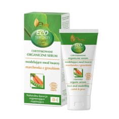 shumee Eco Garden certifikované bio obličejové oválné modelovací sérum, mrkev a hrášek 45+ 30ml