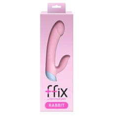 shumee Bateriový vibrátor králíka Ffix Rabbit Pink