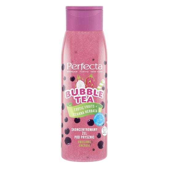 shumee Bubble Tea koncentrovaný sprchový gel Exotic Fruits + Black Tea 400ml