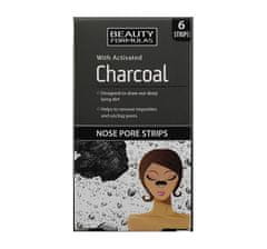 shumee Charcoal Nose Pore Strips čistící proužky na nos s aktivním uhlím 6 ks.