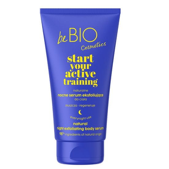 shumee Start Your Active Training přírodní noční exfoliační tělové sérum 150 ml