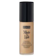 shumee Made To Last Total Comfort Foundation dlouhotrvající matující make-up 003 Dark Ivory 30ml