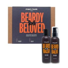 shumee Beardy Beloved Soothing Oak Moss set šampon na vousy 100ml + balzám na vousy 100ml