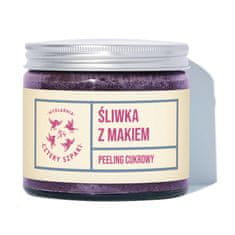 shumee Cukrový tělový peeling Švestka s mákem 250ml