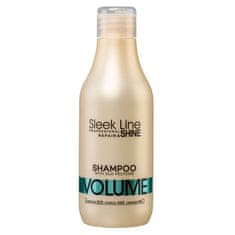 shumee Šampon na vlasy Sleek Line Repair Volume Shampoo s hedvábím zvětšující objem 300 ml