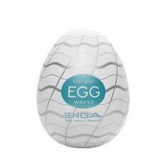 shumee Jednorázový masturbátor ve tvaru vejce Easy Beat Egg Wavy II