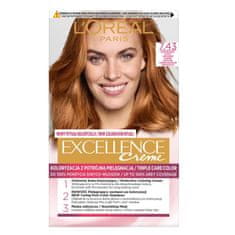 shumee Excellence Creme barva na vlasy 7,43 Blonde Copper-Golden