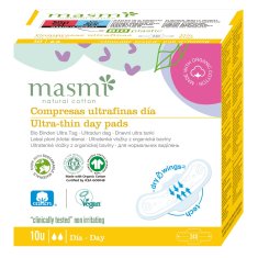 shumee Ultra-Thin Day Pads ultratenké bavlněné vložky s křidélky na den, 10 ks