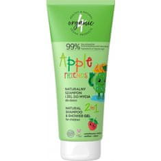 shumee Přírodní šampon a mycí gel pro děti 2v1 Apple Friends 200ml