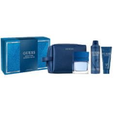 shumee Seductive Homme Blue set toaletní voda ve spreji 100ml + deodorant ve spreji 226ml + sprchový gel 100ml + kosmetická taštička