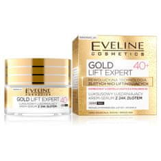 shumee Gold Lift Expert 40+ luxusní zpevňující krém-sérum s 24k zlatem den/noc 50ml