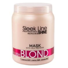 shumee Sleek Line Blush Blond Mask maska pro blond vlasy s hedvábím 1000 ml