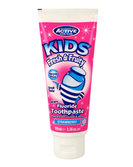 shumee Kids Fluoride Toothpaste zubní pasta pro děti s fluoridem Jahoda 100ml