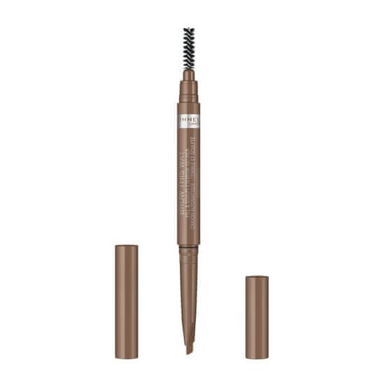 shumee Brow This Way Fill &amp; Automatická tužka na obočí Sculpt s veganským složením 001 Blonde 0,25g