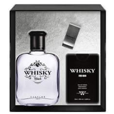 shumee Whiskey Black set toaletní voda ve spreji 100ml + toaletní voda ve spreji 20ml + klip na bankovky