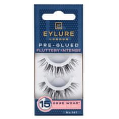 shumee Pre-Glued False Lashes samolepicí umělé řasy efekt dvojitého objemu No. 141 Fluttery Intenzivní