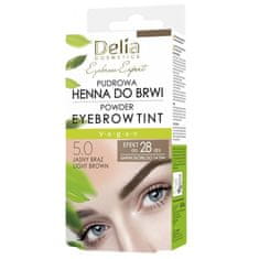 shumee Eyebrow Expert pudrovaná henna na obočí 5.0 Světle hnědá 4g